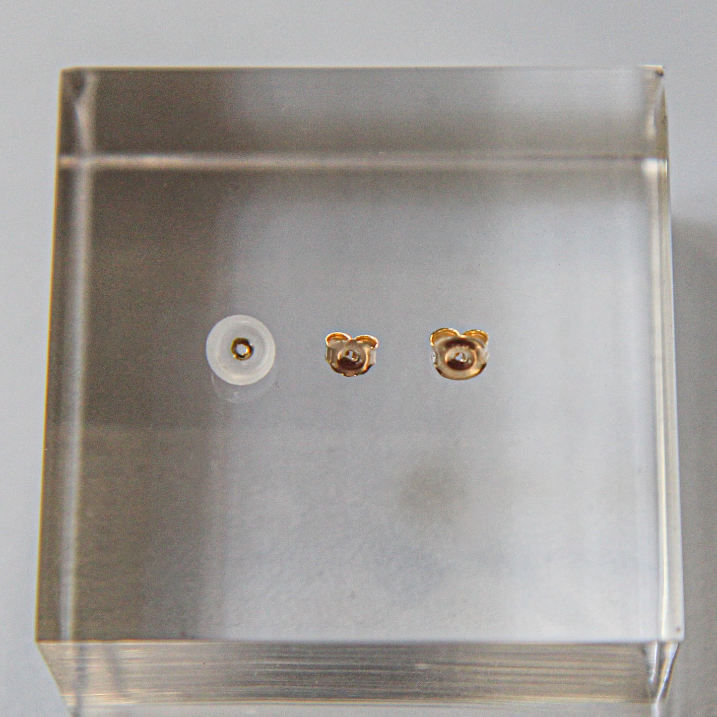 14k Gold Earring Back