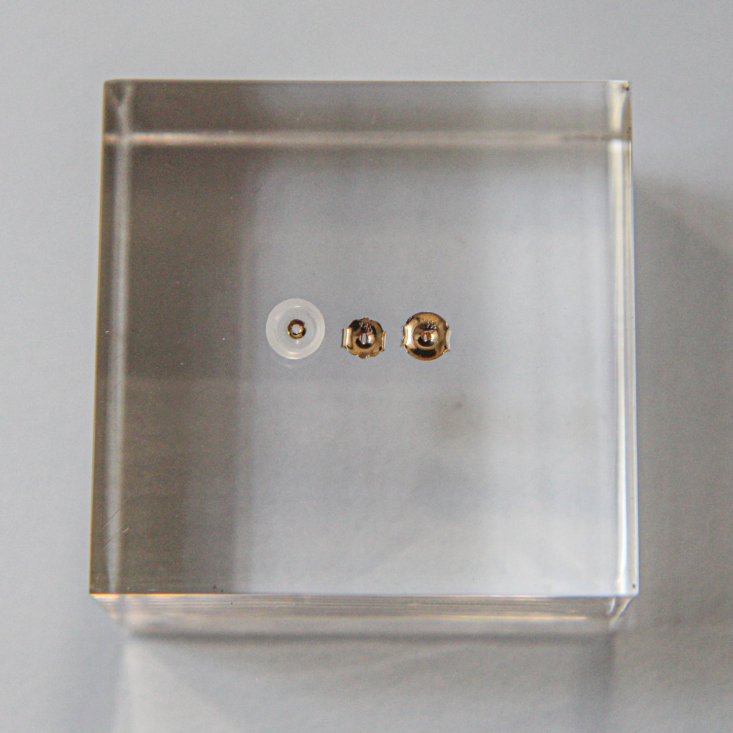 14k Gold Earring Back