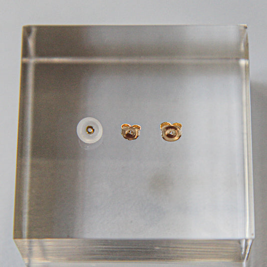 14k Gold Earring Back
